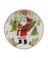 Certified International Joy of Christmas 9" Dessert Plates Set of 4