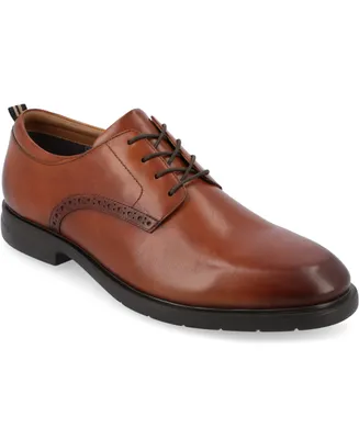 Thomas & Vine Men's Stafford Tru Comfort Foam Plain Toe Derby Dress Shoes