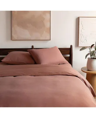 French Linen and Cotton Duvet & Sham Set - Twin/Twin Xl