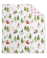 Levtex Gnome Forest Quilted Throw, 50" x 60"