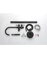 Mount Bathtub Faucet Freestanding Tub Filler Standing High Flow Shower Faucets