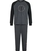 CR7 Men's Cotton Loungewear Top and Pant Set