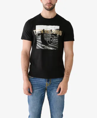 True Religion Men's Short Sleeve Bench T-shirt