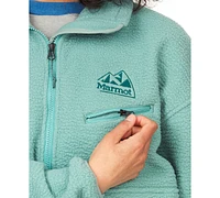 Marmot Women's Collared Zip-Front Fleece Sweatshirt