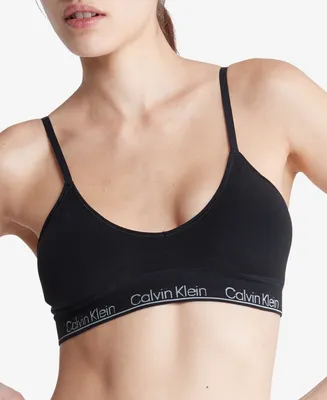 Calvin Klein Modern Seamless Naturals Lightly Lined Bralette QF7691 - Macy's
