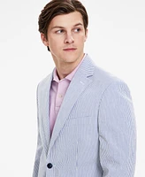 Tommy Hilfiger Men's Modern-Fit Seersucker Sport Coat