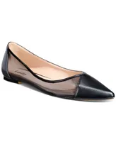 Vaila Shoes Women's Linda Pointed-Toe Flats-Extended sizes 9-14