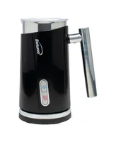 Brentwood 10 Ounce Cordless Electric Milk Frother and Warmer in Black