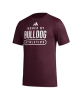 Men's adidas Maroon Mississippi State Bulldogs Aeroready Pregame T-shirt