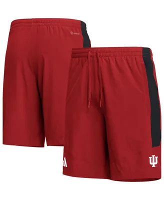 Men's adidas Crimson Indiana Hoosiers Aeroready Shorts