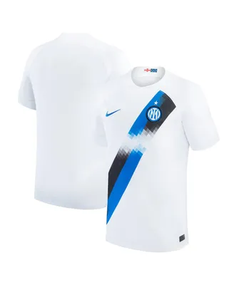 Men's Nike White Inter Milan 2023/24 Away Stadium Replica Jersey