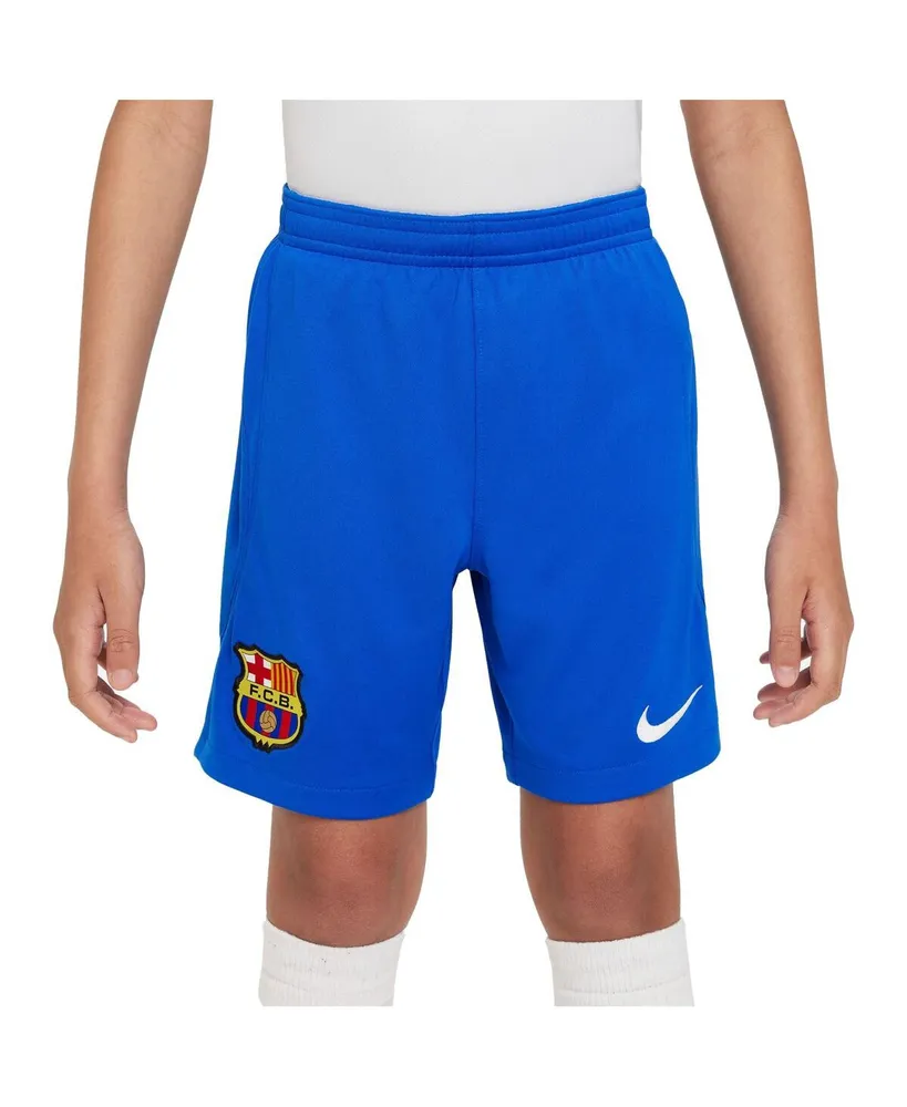 Big Boys Nike Royal Barcelona 2023/24 Away Stadium Performance Shorts