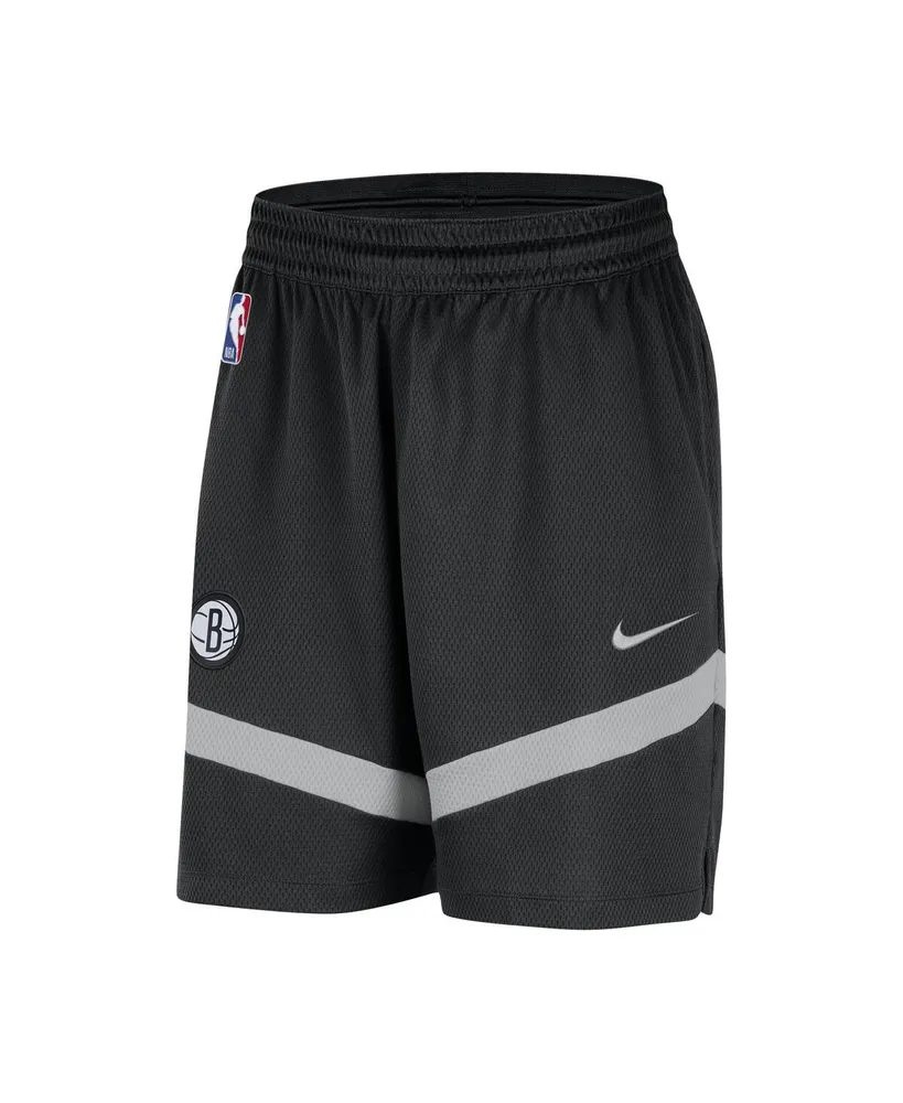 Men's Nike Black Brooklyn Nets On-Court Practice Warmup Performance Shorts