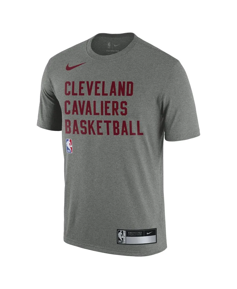 Men's Nike Heather Gray Cleveland Cavaliers 2023/24 Sideline Legend Performance Practice T-shirt