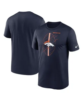 Men's Nike Navy Denver Broncos Big and Tall Legend Icon Performance T-shirt
