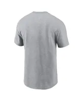 Men's Nike Gray Los Angeles Rams Logo Essential T-shirt