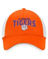 Men's Top of the World Orange Clemson Tigers Breakout Trucker Snapback Hat