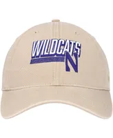 Men's Top of the World Khaki Northwestern Wildcats Slice Adjustable Hat