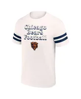 Men's Nfl x Darius Rucker Collection by Fanatics Cream Chicago Bears Vintage-Like T-shirt