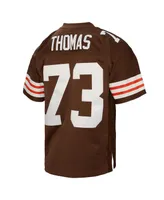 Men's Mitchell & Ness Joe Thomas Brown Cleveland Browns 2007 Legacy Retired Player Jersey