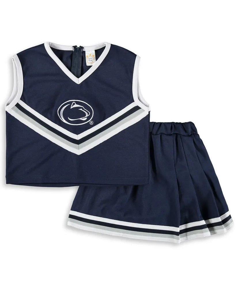 Big Girls Navy Penn State Nittany Lions Two-Piece Cheer Set