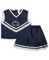 Big Girls Navy Penn State Nittany Lions Two-Piece Cheer Set