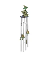 23" Long Frogs Round Top Wind Chime