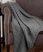 Superior Basket Weave All Season Cotton Blanket