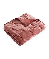 Levtex Abruzzi Velvet Reversible Quilted Throw, 50" x 60"