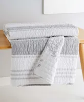 Levtex Nantucket Reversible Quilted Throw, 50" x 60"