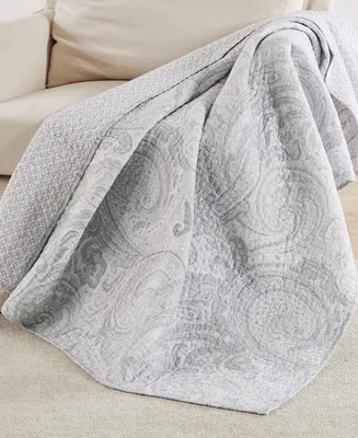 Levtex Alden Paisley Reversible Quilted Throw, 50" x 60"