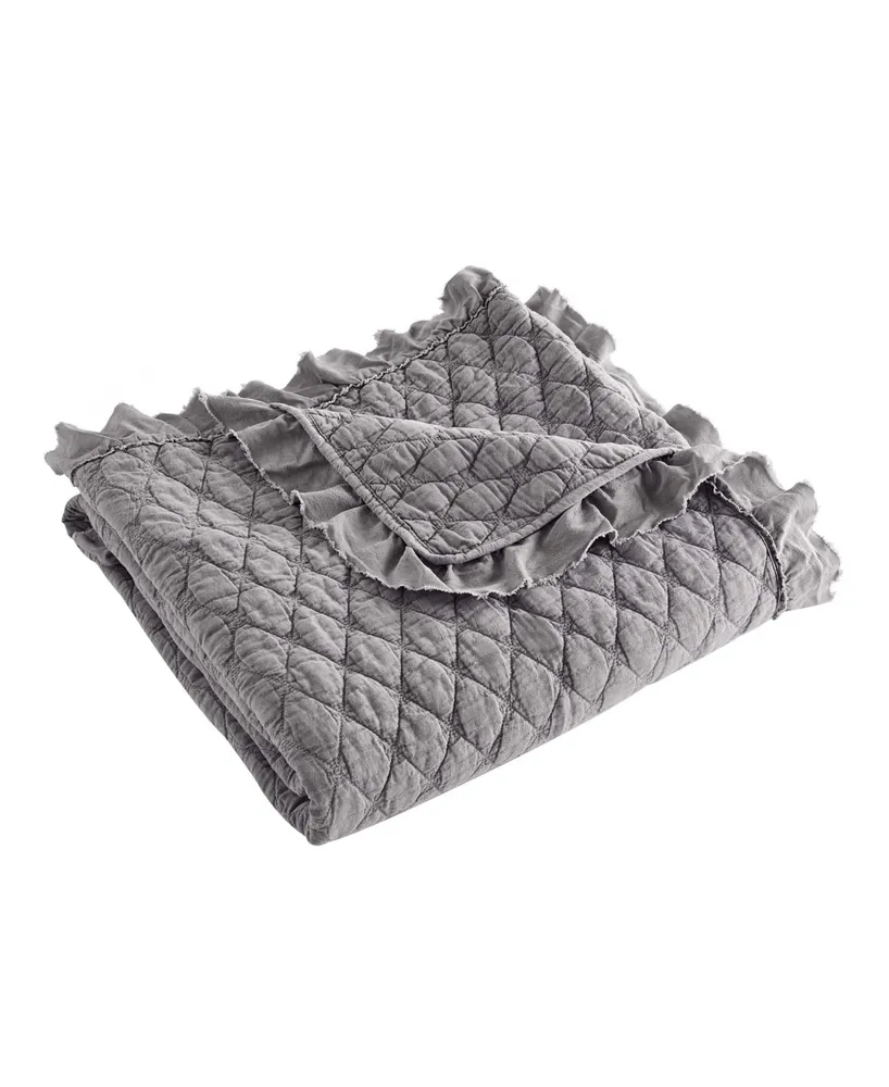 Levtex Stonewashed Reversible Quilted Throw, 50" x 60"