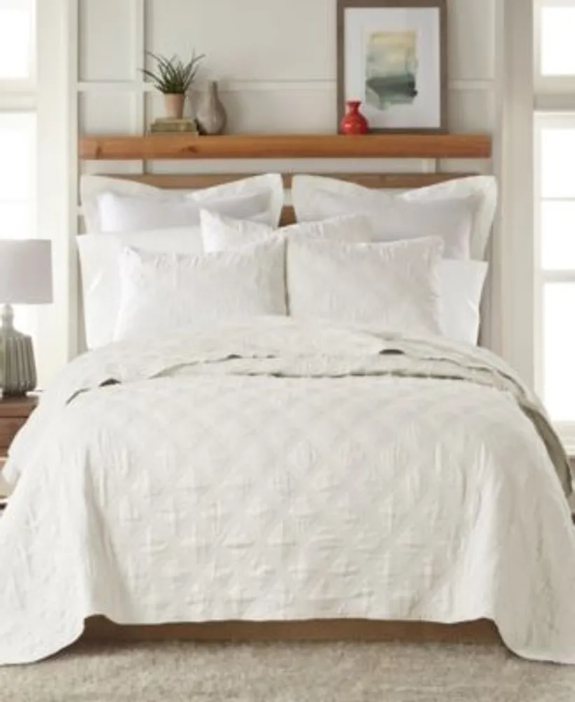 Levtex Washed Linen Relaxed Textured Quilt