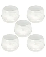 Jool Baby Toddler Stove Knob Covers, Universal Design, Ultra-Clear - Baby Safety (5 Pack)