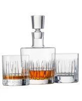 Schott Zwiesel Basic Bar Motion Whiskey Carafe and Glasses, Set of 3