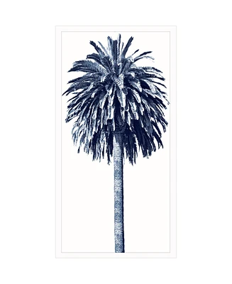 Palm Tree Blue Ii Framed Art