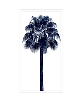 Palm Tree Blue Iv Framed Art