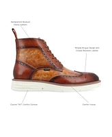 Taft 365 Men's Model 005 Wingtip Lace-Up Boots