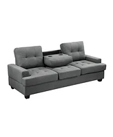 White Label Berel 85" Sofa