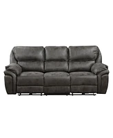 White Label Fleming 90" Power Double Reclining Sofa