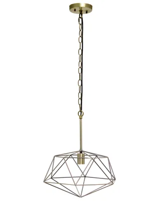 All The Rages 1 Light 16" Modern Metal Wire Paragon Hanging Ceiling Pendant Fixture