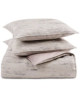 Hotel Collection Impasto Stone 3-Pc. Duvet Cover Set, Full/Queen, Exclusively at Macy's