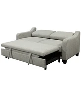 Marley 70.7" Stain-Resistant Polyester Sleeper Sofa