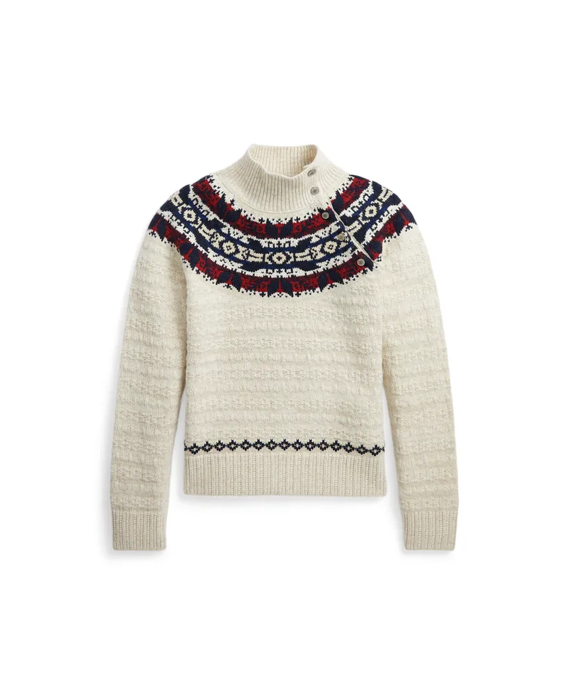 Polo Ralph Lauren Big Girls Fair Isle Wool-Blend Sweater