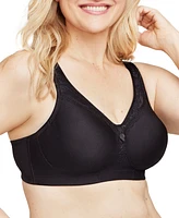 Glamorise Plus Full Figure MagicLift Seamless Everyday Wirefree Bra #1007