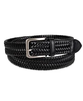 Tommy Bahama Men's Casual Stretch Braided Leather Belt