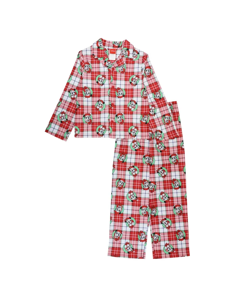 Macys Men's Matching Black Watch Plaid Family Pajama Set