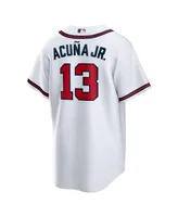 Nike Men's Ronald Acuna Atlanta Braves Official Player Replica Jersey