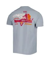 Men's Graphite Virginia Tech Hokies Vault State Comfort T-shirt