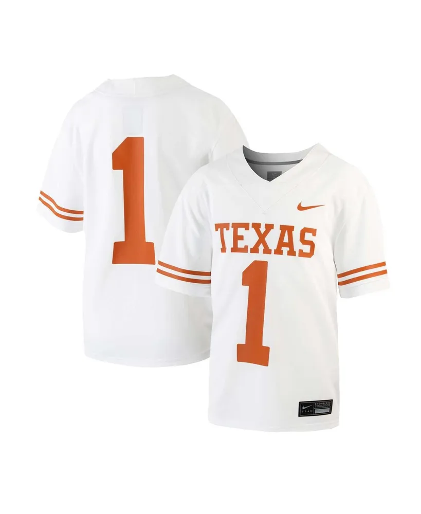 Preschool Boys and Girls Nike White Texas Longhorns Untouchable Replica Football Jersey